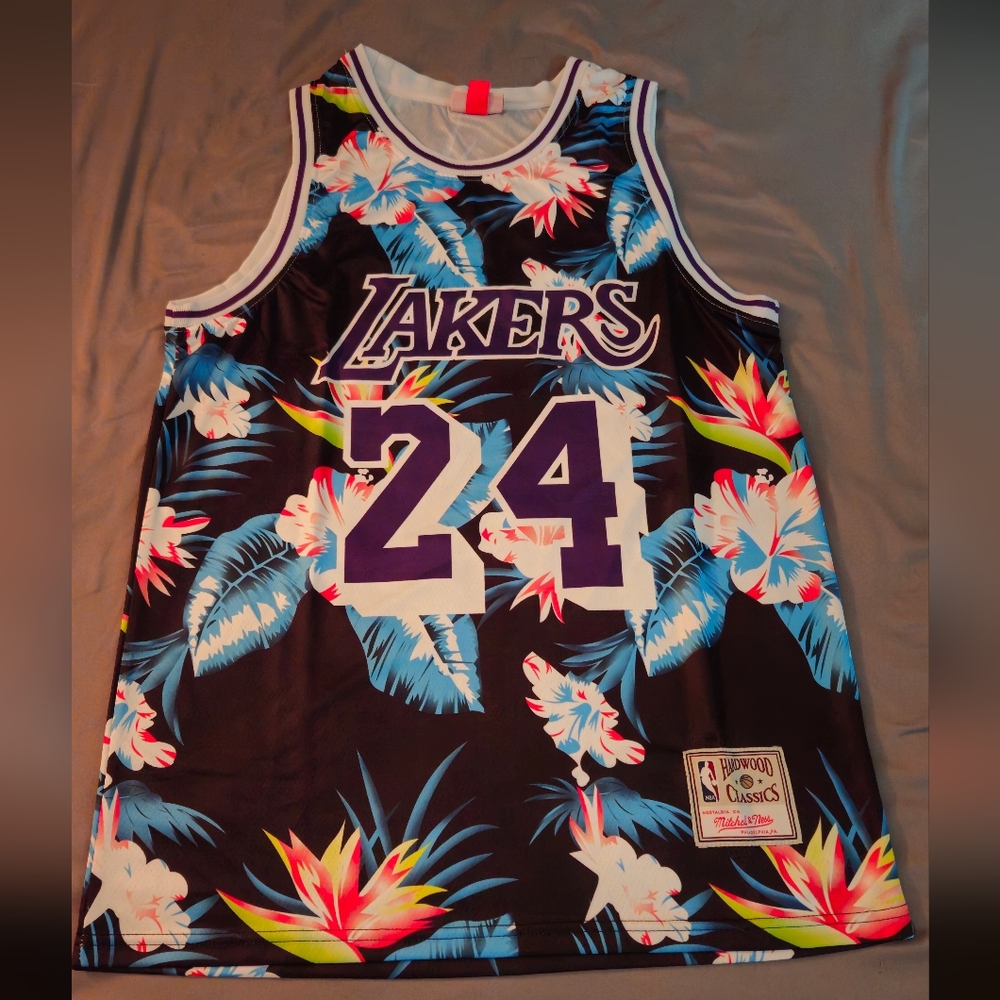 Lakers Floral Basketball Jersey
